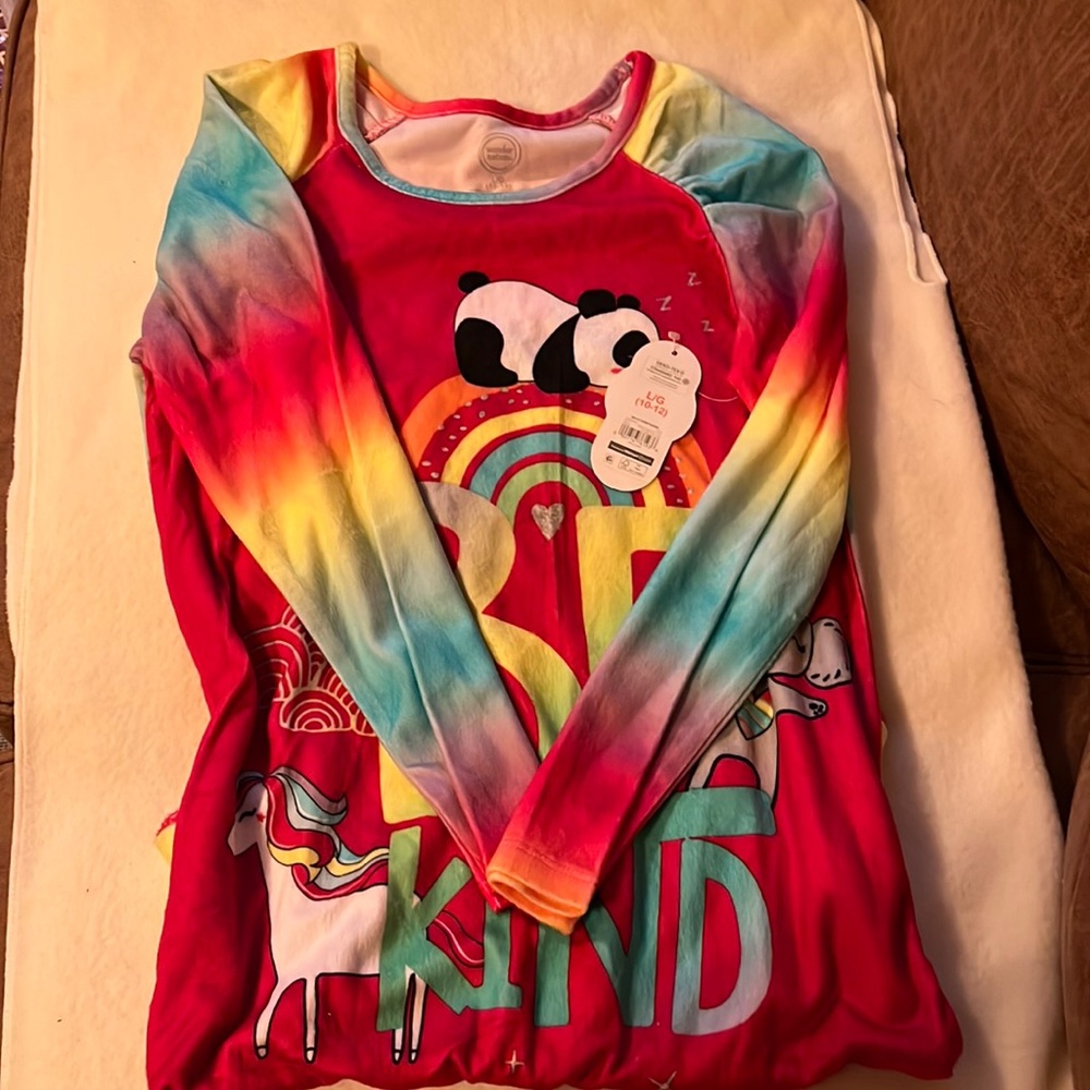 Girls pajama dress